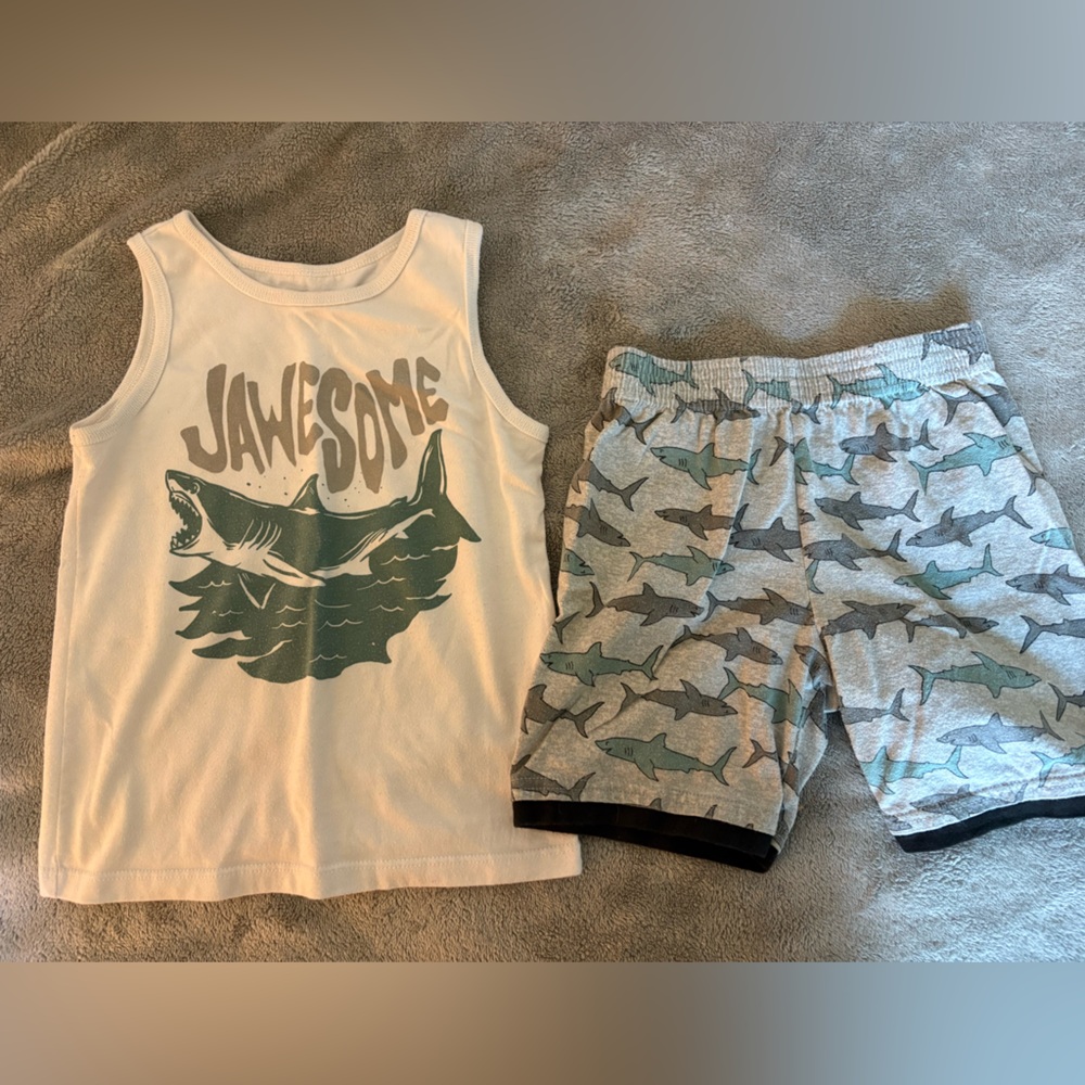 Shark Tank Top and Shorts Set